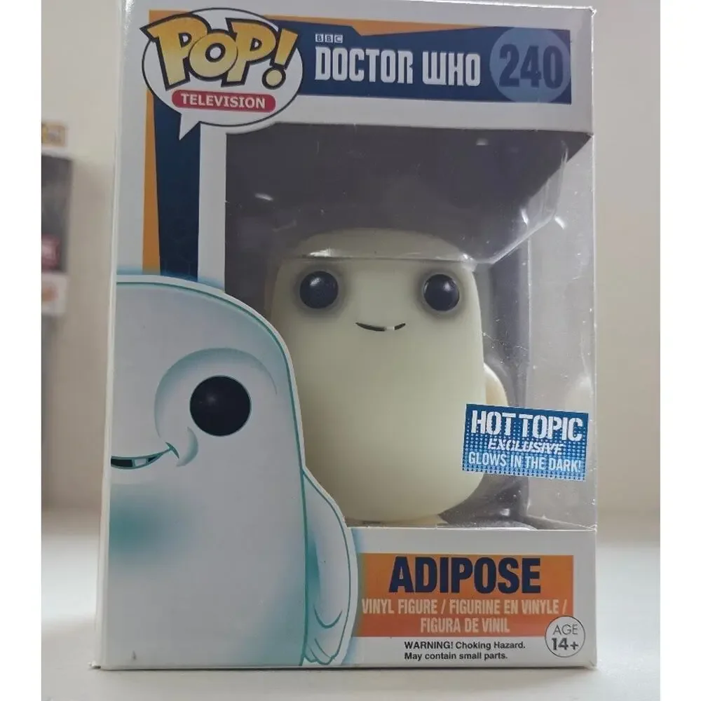 Funko Pop! Vinyl: Doctor Who - Adipose - (Glow) - Hot Topic (Exclusive) #240 - Picture 1 of 6